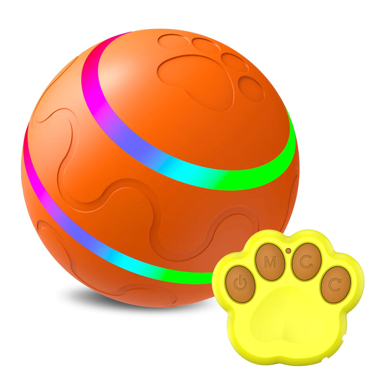 Wicked Ball Toy Intelligent Ball USB Pet Toys Self Rotating