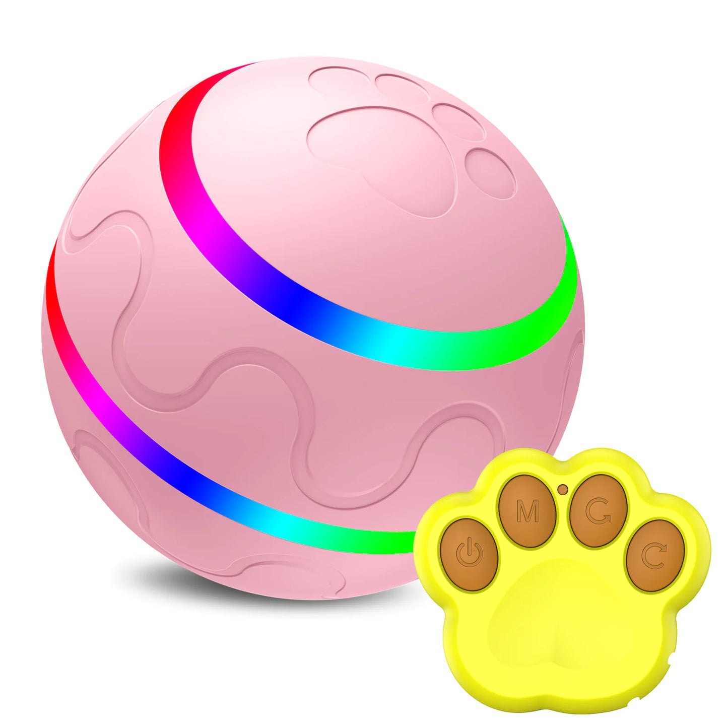 Wicked Ball Toy Intelligent Ball USB Pet Toys Self Rotating