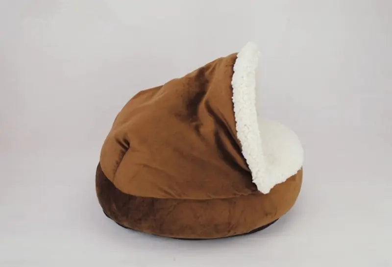 Removable Half Roof Cat House, Cozy Cat Bed