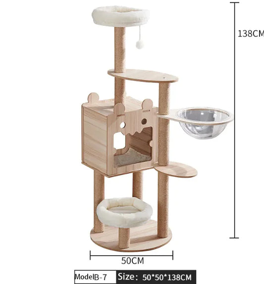 Space Capsule Cat Tree