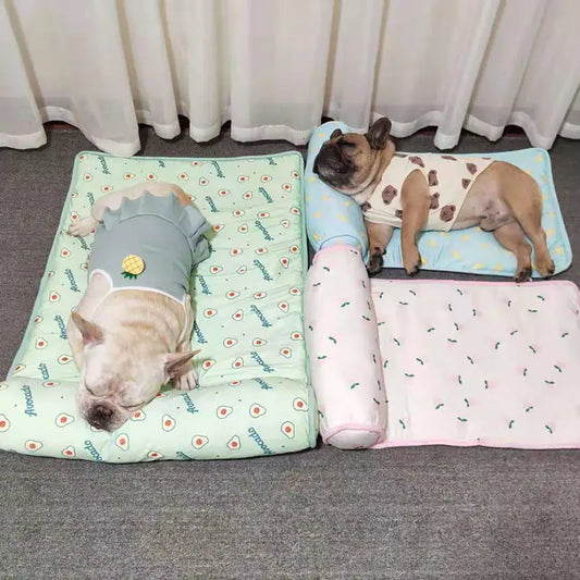 Cooling Dog Mat and Cat Bed for Travel and Outdoor Use