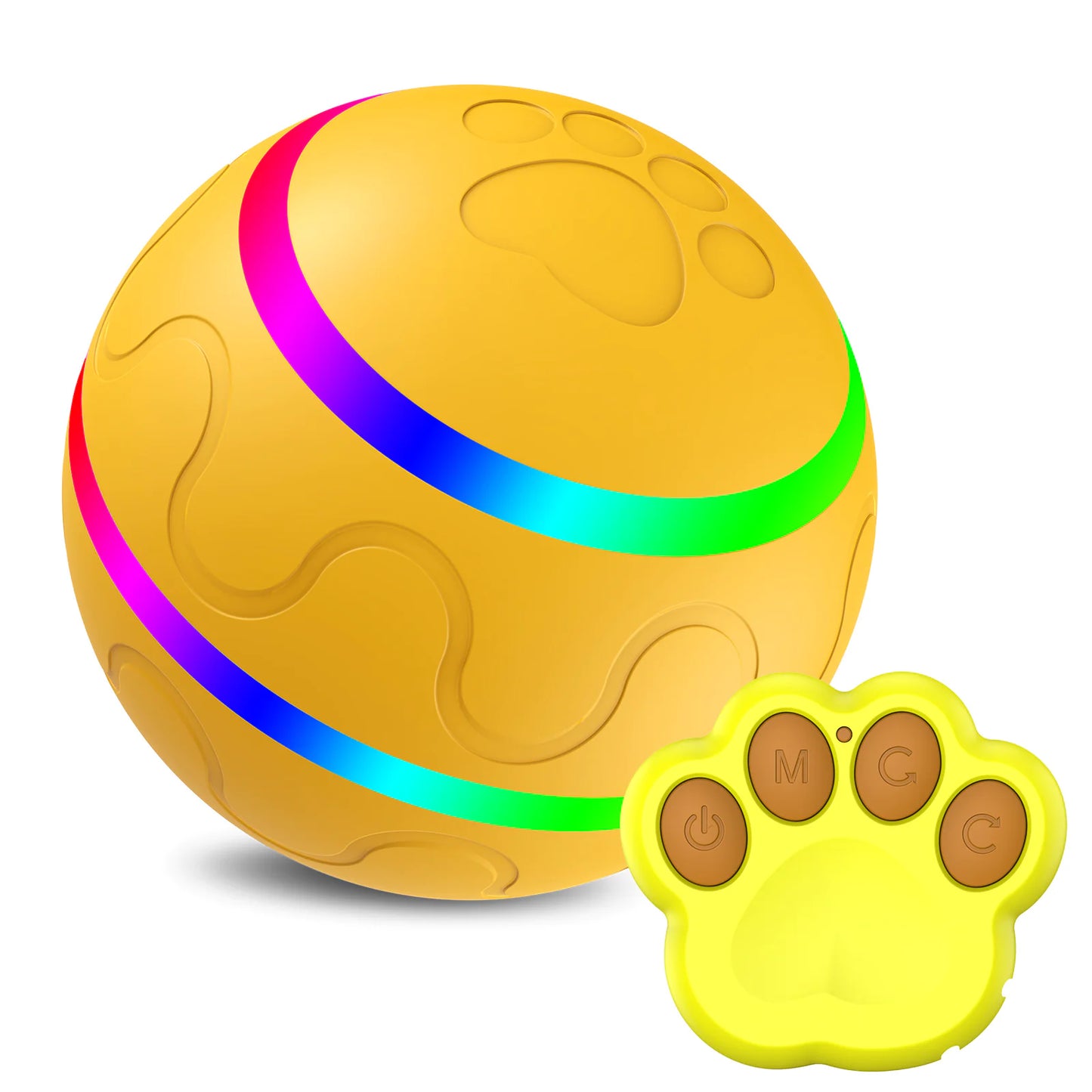 Wicked Ball Toy Intelligent Ball USB Pet Toys Self Rotating
