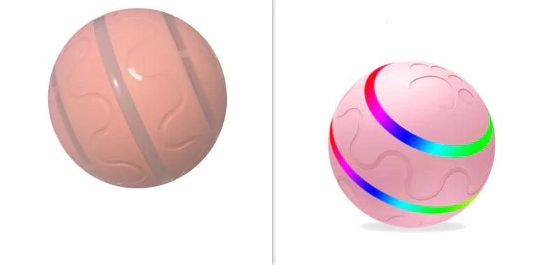 Wicked Ball Toy Intelligent Ball USB Pet Toys Self Rotating